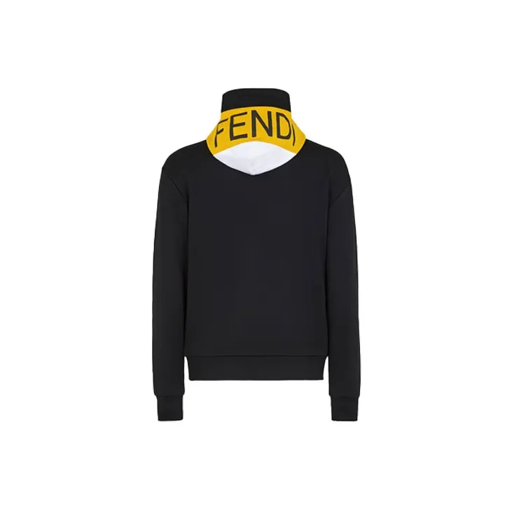 FENDI Sweatshirts Men Black-1