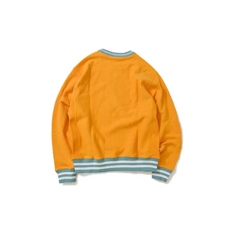 Champion Crew Neck Regular Sweatshirt US Version Unisex Yellow-1