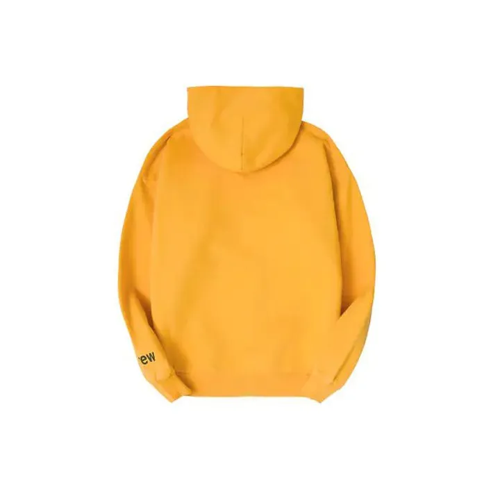 Drew House Letter Logo Series Sweatshirts Unisex Yellow-1
