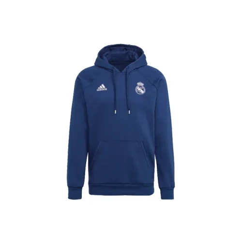 Adidas Real Madrid Sweatshirts Men Blue