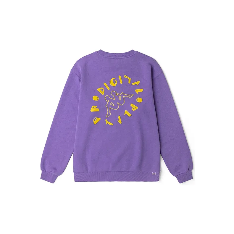 Kappa Crew Neck Loose Fit Sweatshirt Spring Autumn And Winter Unisex-1
