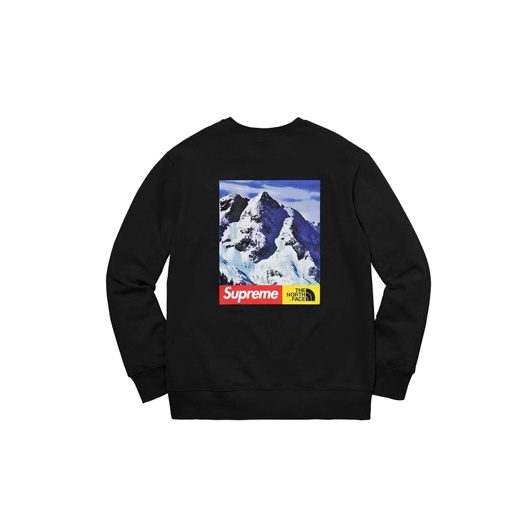 Supreme The North Face store Mountain Crewneck Sweatshirt