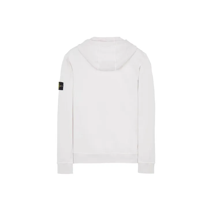 STONE ISLAND Garment Dyed Cotton Fleece Hoodie-1