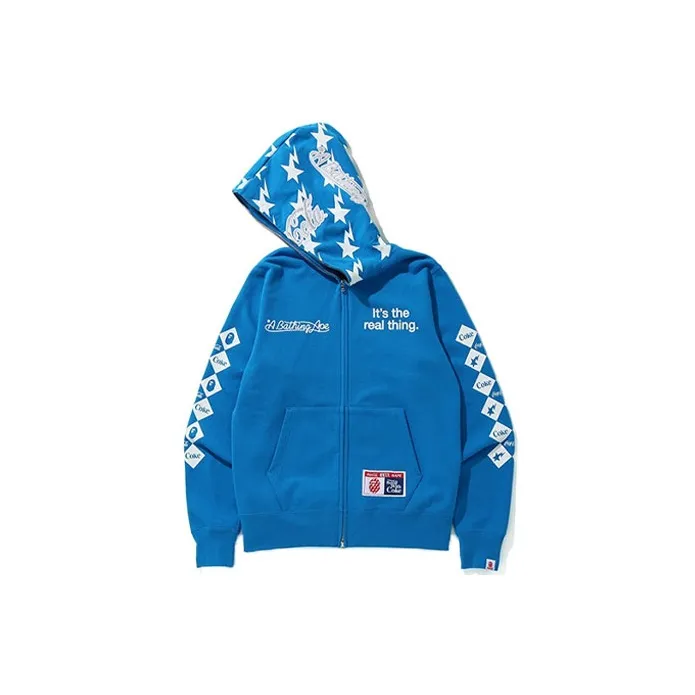 A BATHING APE X Coca Cola Full Zip Hoodie-10