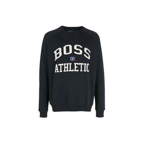 HUGO BOSS Sweatshirts Men Dark Blue