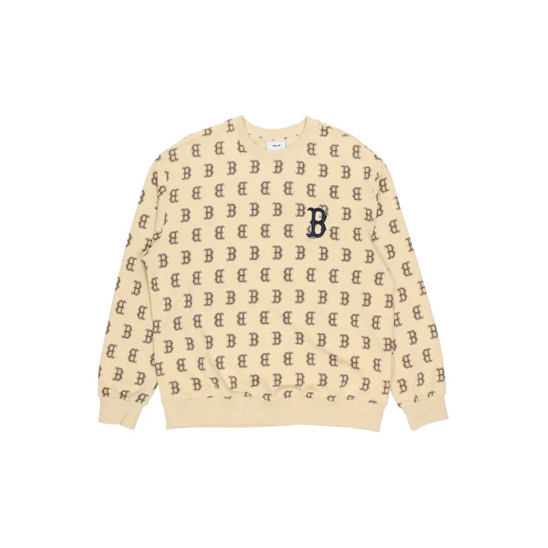 MLB Sweatshirts Unisex Beige-1
