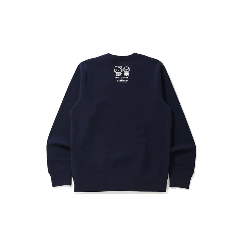 A BATHING APE Sanrio Hello Kitty Milo Couple Crewneck Sweatshirt-3