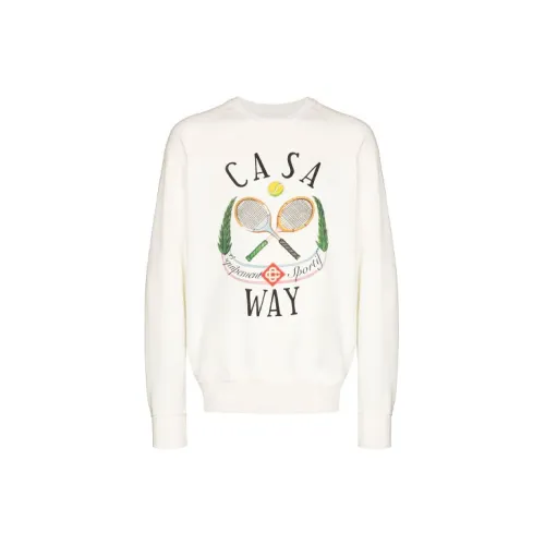 CASABLANCA Sweatshirts Men White