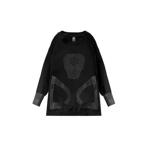 NORVINCY Sweatshirts Unisex Black