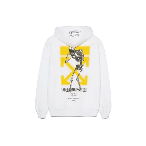 OFF-WHITE X Undercover Skeleton Reverse Zip Hoodie 