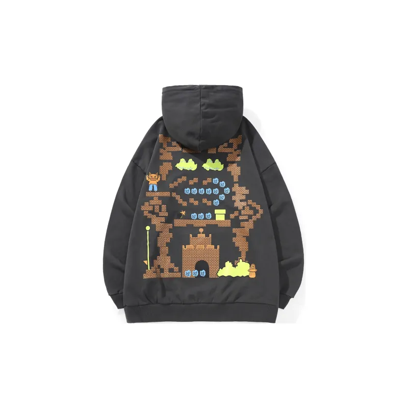 Bt Hooded Loose Fit Regular Sweatshirt Men's-1