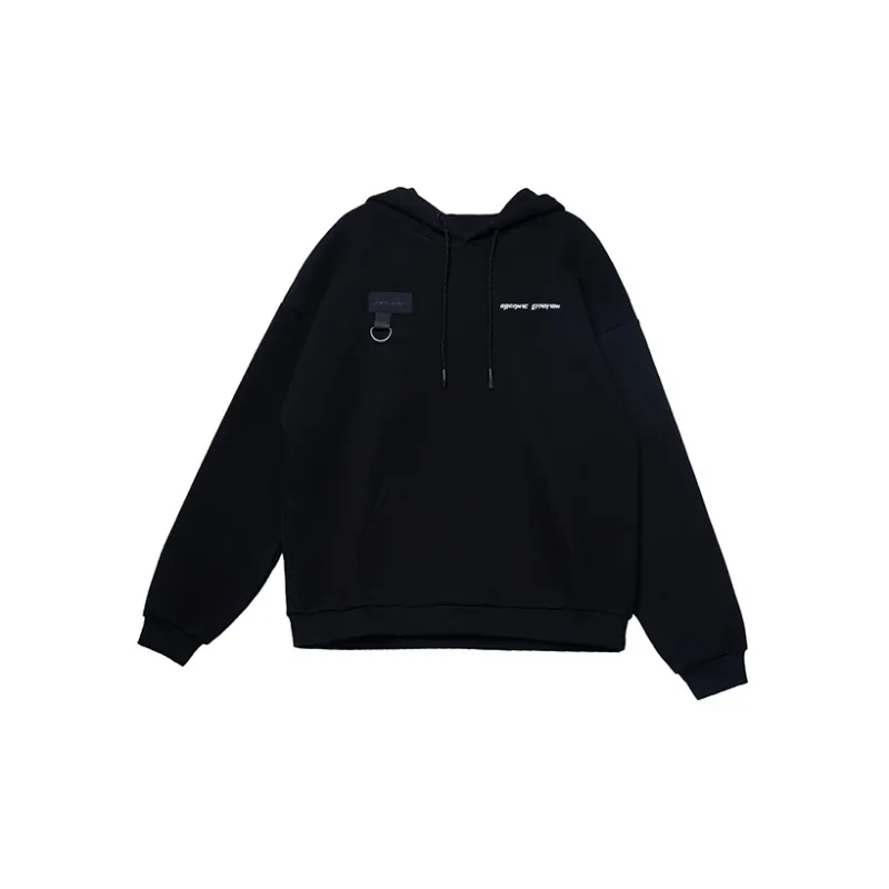 Organic Emotion Hooded Loose Fit Regular Sweatshirt Unisex-1