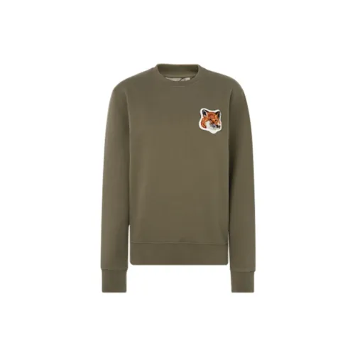 Maison Kitsune Sweatshirts Unisex Green