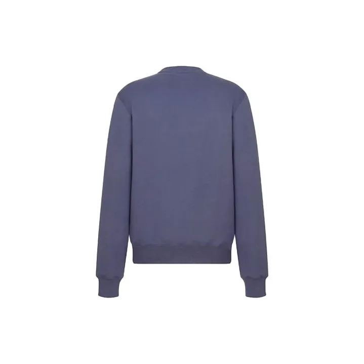 DIOR Quarterly New Products Sweatshirts Men Purple-1