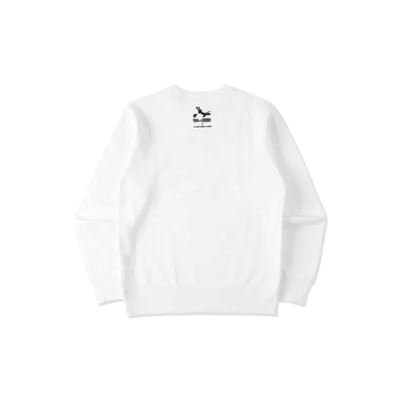 Bape X Tom And Jerry Painting Crewneck-1
