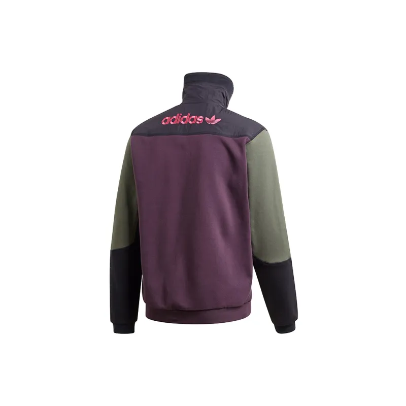 Adidas Originals Sweatshirts Men Black Green Purple Multicolor-1