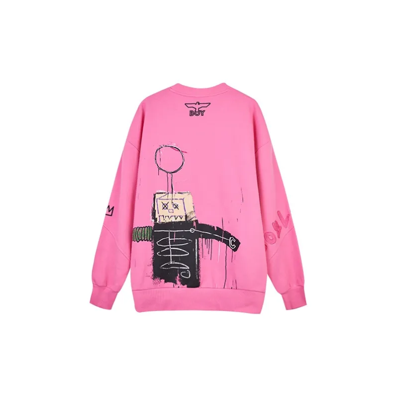 Boy London Sweatshirt Unisex Pink-1