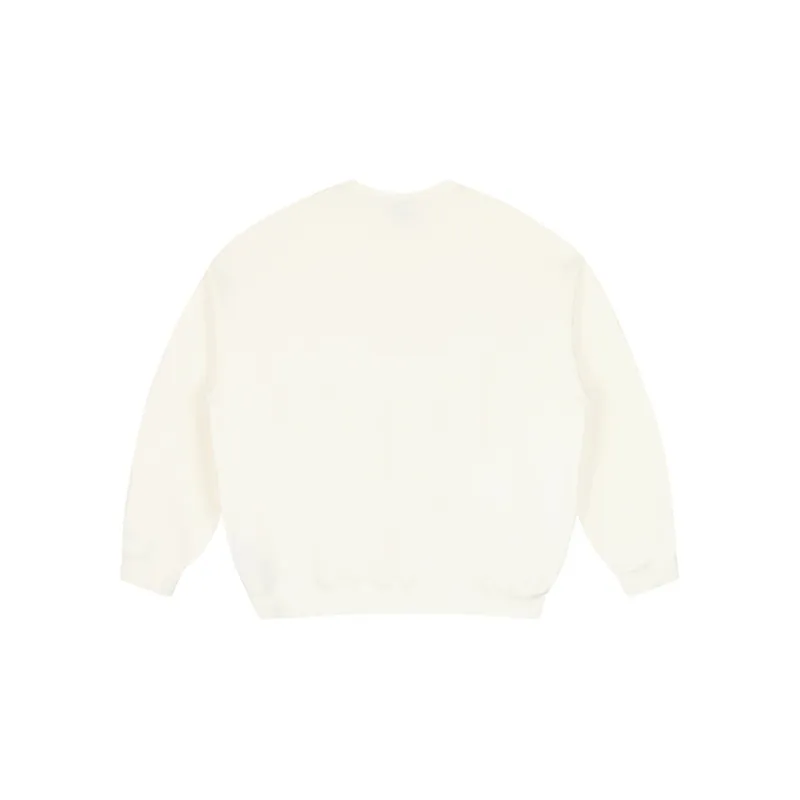 MAKE HAPPINESS Sweatshirts Unisex White-1