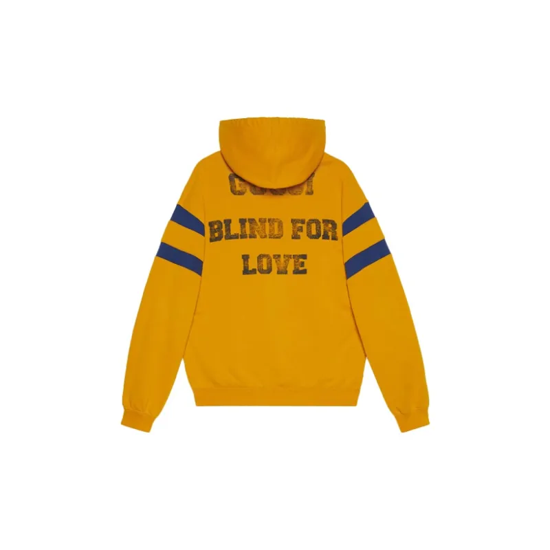 GUCCI Borderless Scrollwork Sweatshirt Men's Orange-1