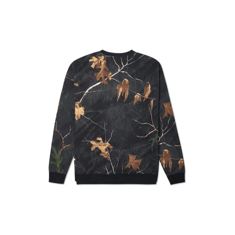 Converse Realtree Sweatshirt Men's Black Camouflage-1