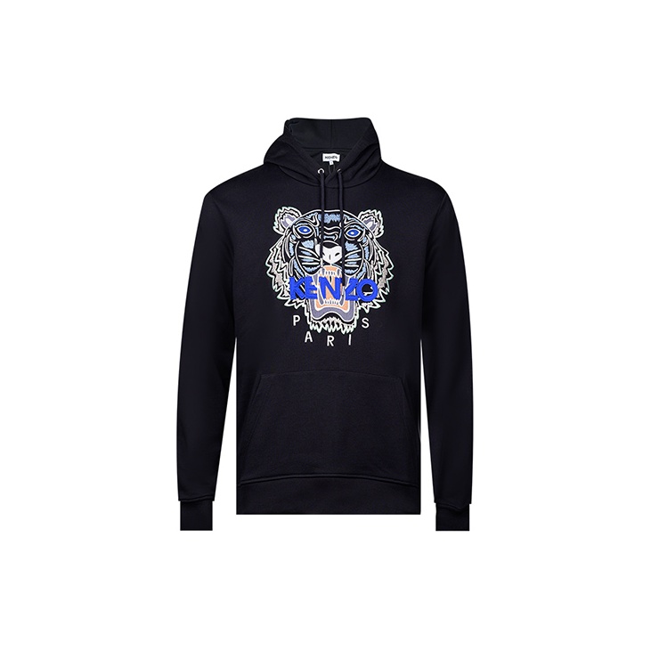 KENZO Classic Tiger Head Sweatshirts Men Black POIZON