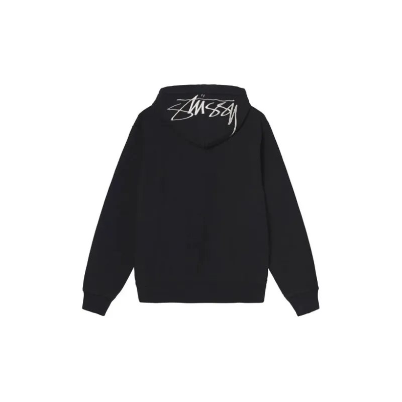 Stussy Hood Embroidered Hoodie-9