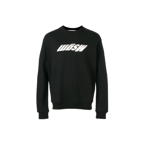 MSGM Sweatshirts Unisex Black