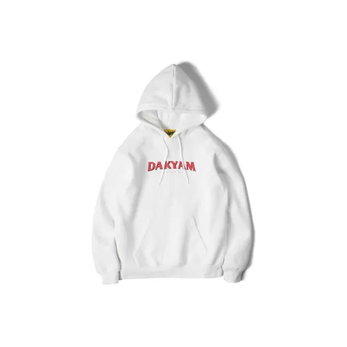 DAKYAM Sweatshirts Unisex White