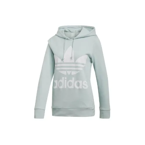 Adidas Originals Trefoil Sweatshirts Women's Steam Green