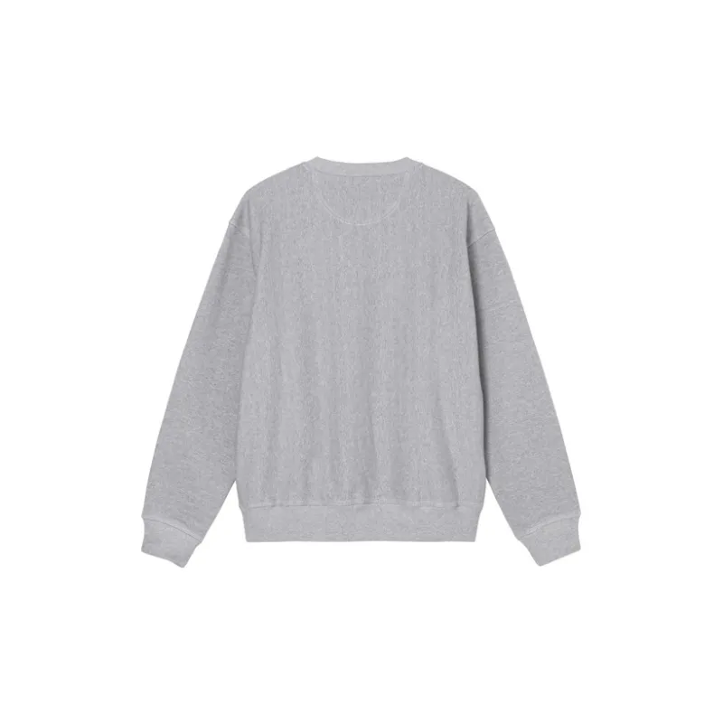 Stussy Contrast Stitch Label Crew-5