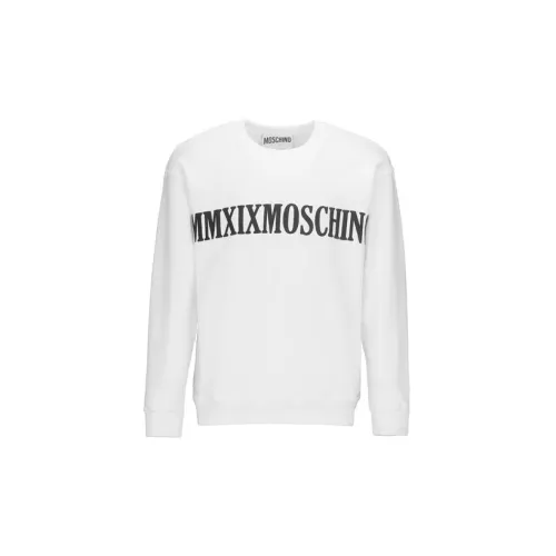 MOSCHINO Sweatshirts Unisex White