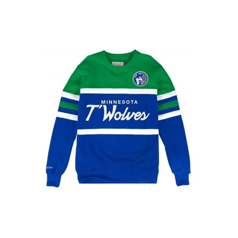Mitchell Ness Sweatshirts Men Turquoise-2