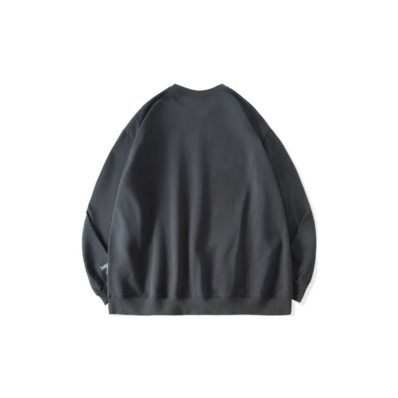 Ben.panda Crew Neck Loose Fit Sweatshirt Fall And Winter Unisex-5
