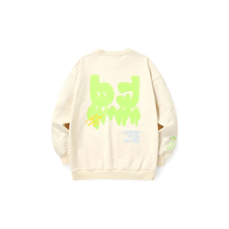 Bt Crew Neck Loose Fit Regular Sweatshirt Unisex-4