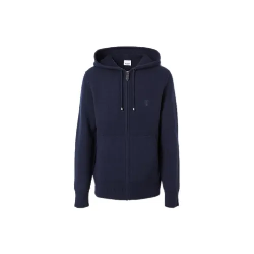 Burberry Sweatshirts Men Marine Blue