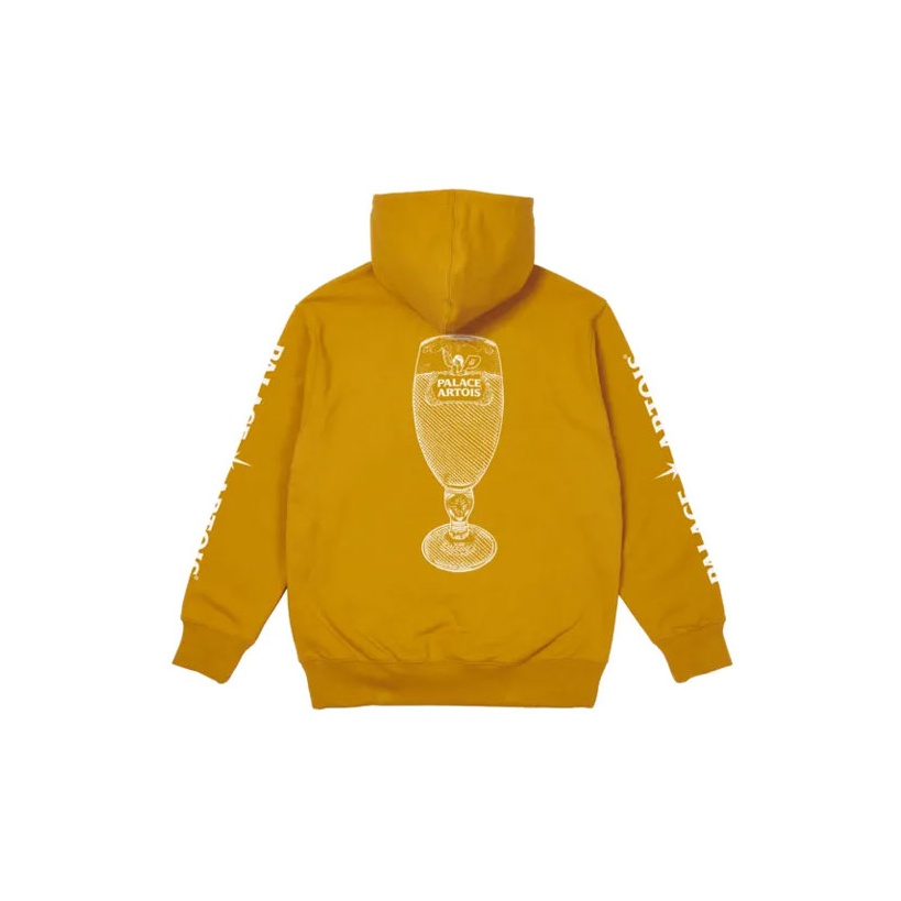 Palace hoodie yellow sale