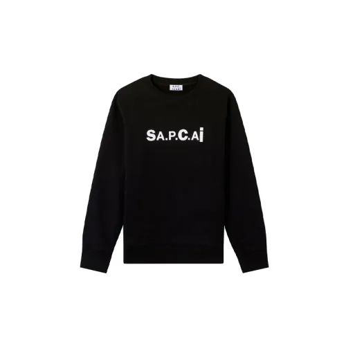 A.p.c X Sacai Sweatshirts Unisex