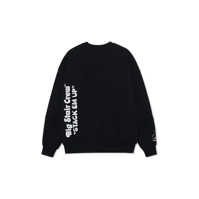 LiNing x Steven Harrington Li Ning X Steven Harrington Sweatshirt Unisex Black-1