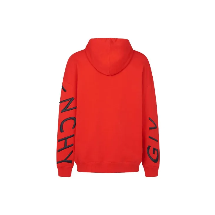 Givenchy Refracted Embroidered Logo Hoodie-1