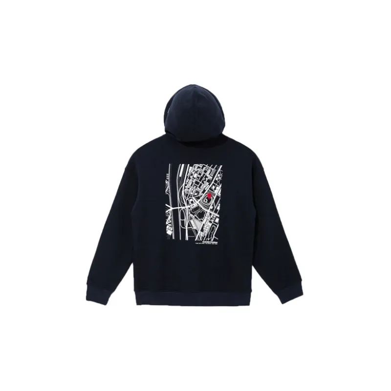 New Era Sweatshirt Winter Unisex Marine Blue-1