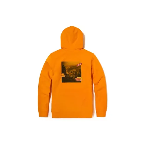 THE NORTH FACE Sweatshirts Unisex Orange Red