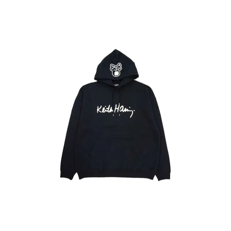 Keith Haring X Mastermind JAPAN Sweatshirts Men Black-1