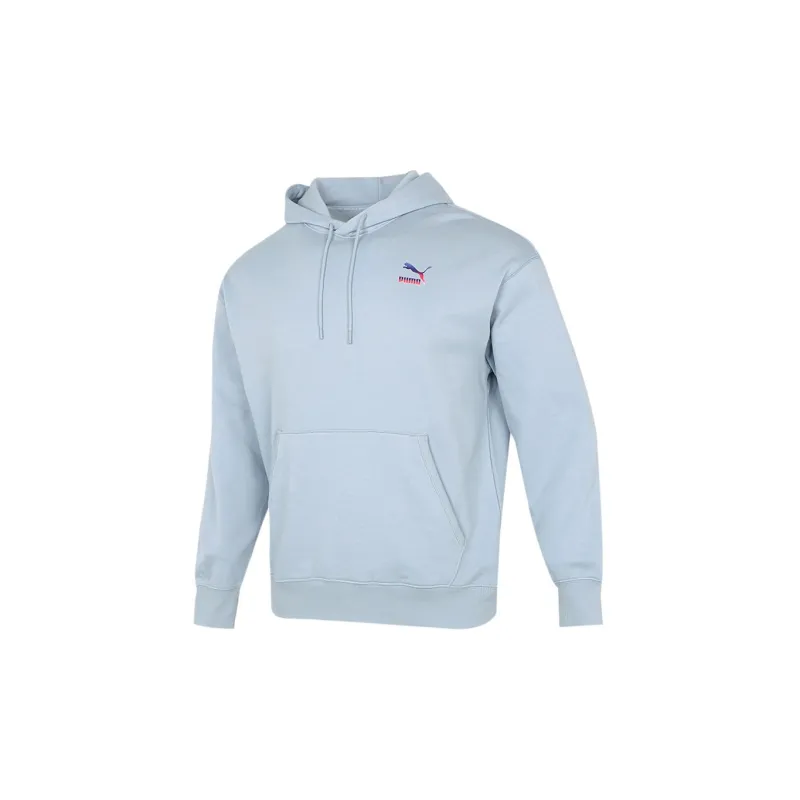 PUMA Sweatshirts Men Light Blue-1