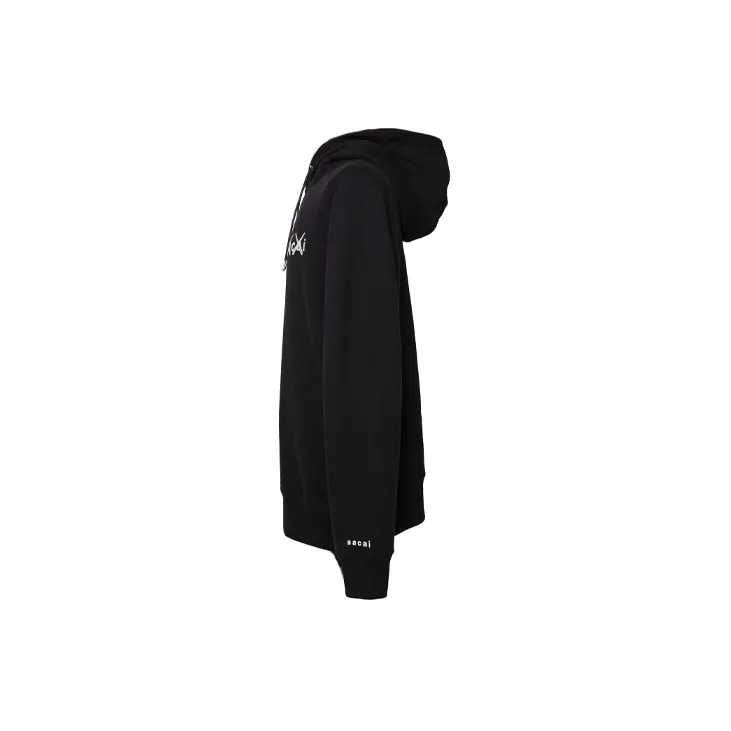 KAWS X Sacai Embroidery Hoodie-4