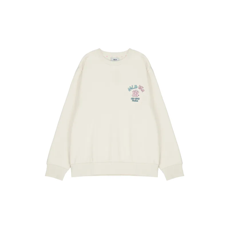 MLB Sweatshirt Winter Unisex Cream-1