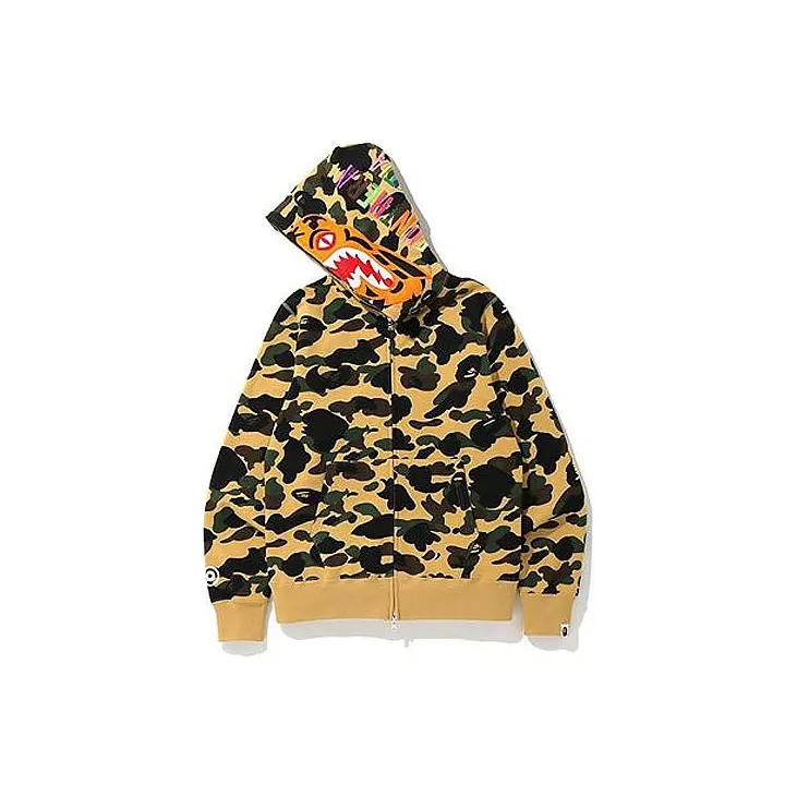 Bape 1st Camo Tiger Full Zip Hoodie-3