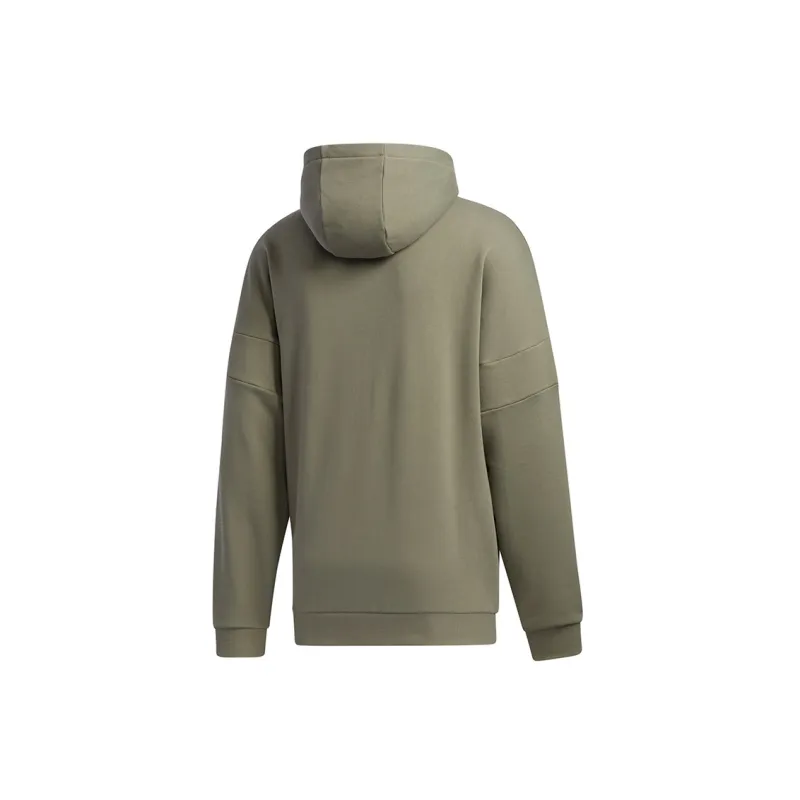 Adidas Originals Embossed Crew Sweatshirts Men Army Green-1