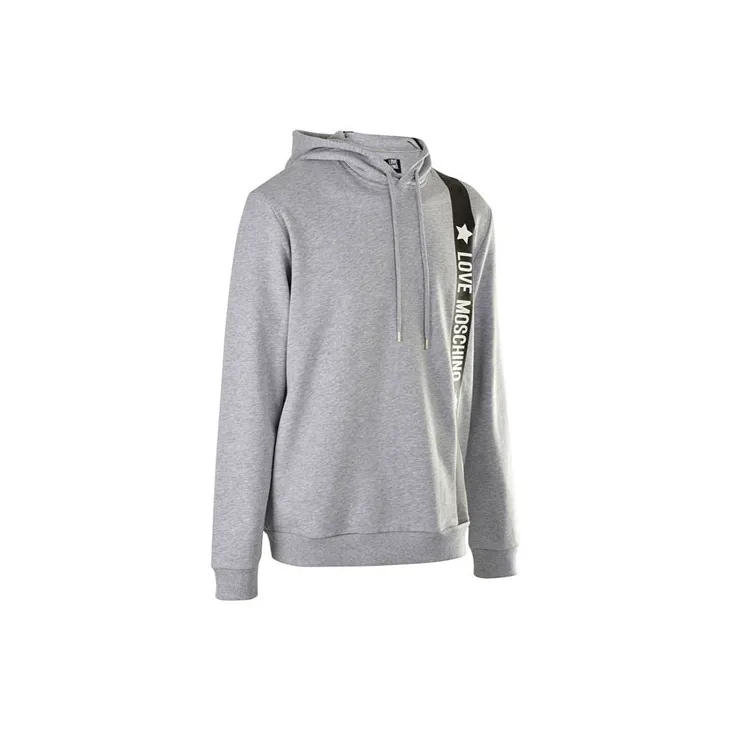 LOVE MOSCHINO Sweatshirts Men Gray-2