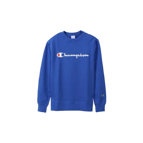 Champion Sweatshirts Unisex Royal Blue