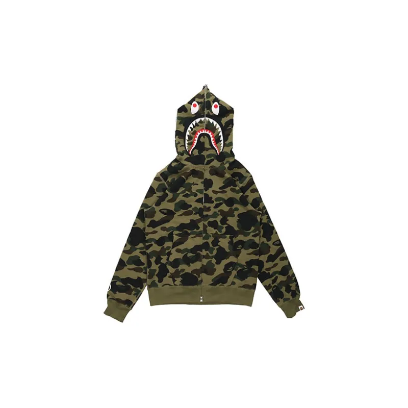 Bape 1st Camo Shark Full Zip Hoodie-2